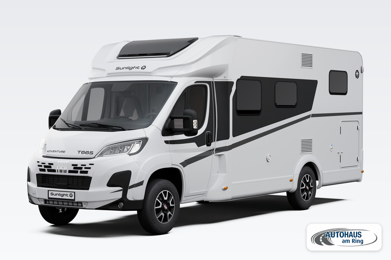 T 66 S Adventure Edition — Frontansicht, von links