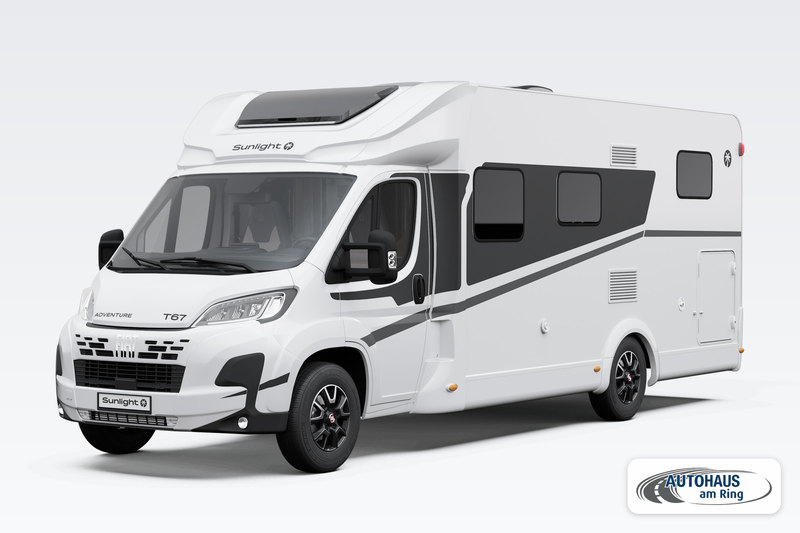 T 67 Adventure Edition — Frontansicht, von links